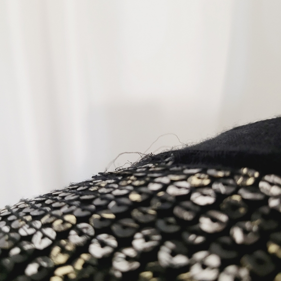 BCBG Maxazria S Merino Wool Sequin Cardigan Sweater - Picture 7 of 8